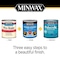 Minwax Minwax Wood Finish Water-Based Solid Clear Tint Base Wood Stain 1 qt 117310000 - alternate 3